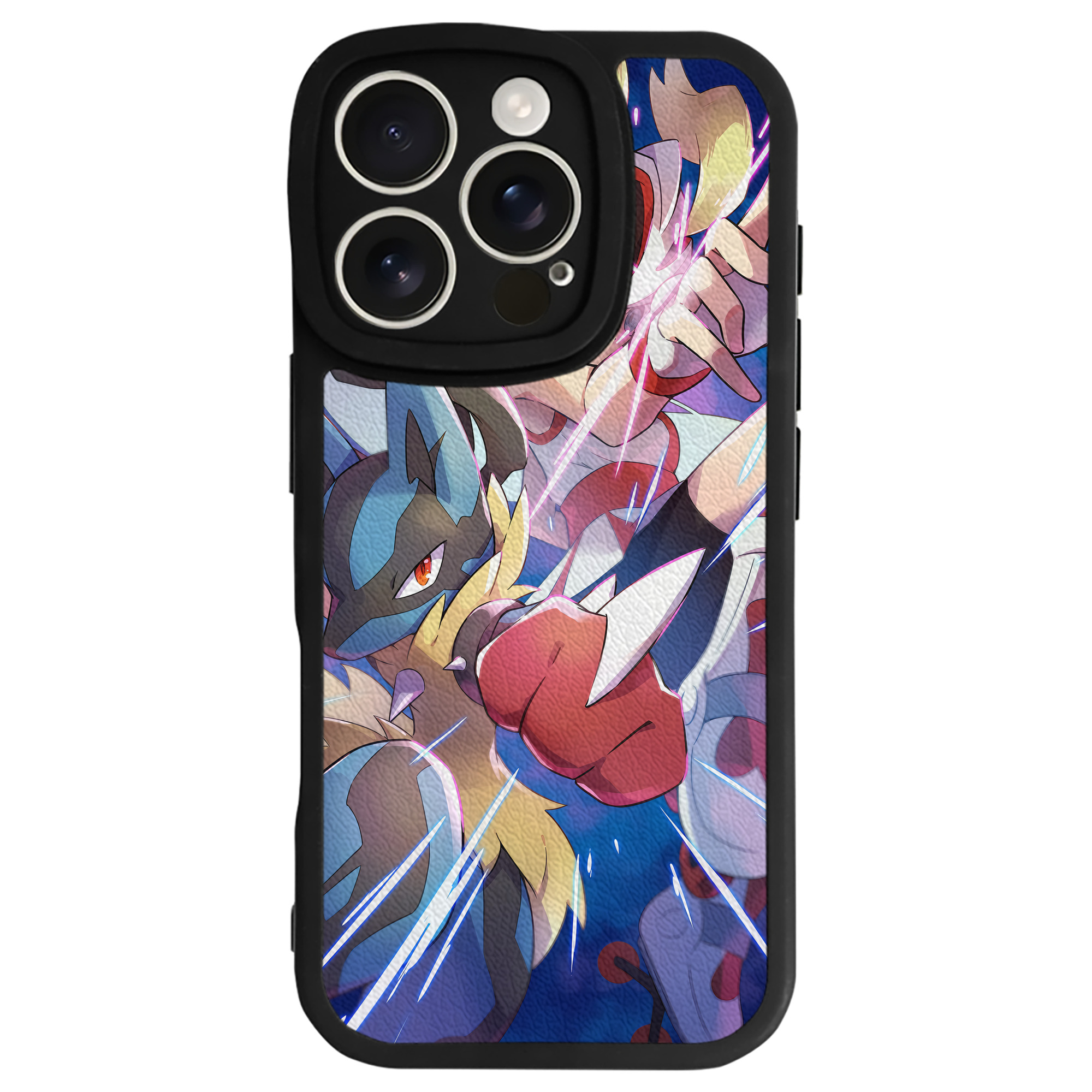 （画像用） ポケットモンスター Pokémon 【iPhone 16シリーズ対応】シリコンスマホケース（レザー調） 材質：シリコン